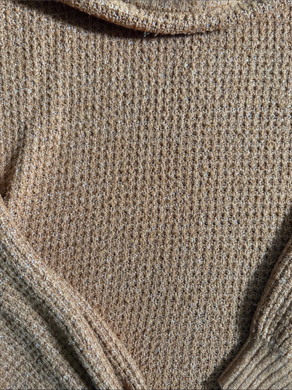 American Eagle Outfitters Women's Crewneck Sweater in burnt orange